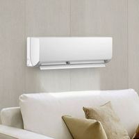 Aire Acondicionado de Pared de Frecuencia Fija, Nuevo y en Oferta, Estilo Simple, 9000 BTU, Enchufe Estadounidense, Alimentación CC/CA, Uso Doméstico