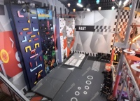 Parc d'aventure personnalisé, équipement de parcours de corde, aire de jeux intérieure avec trampoline, installation d'escalade pour enfants à usage commercial