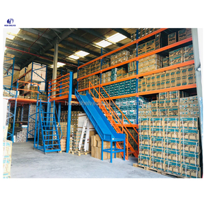 Heda – support de sol en acier industriel, plusieurs niveaux, stockage de <span class=keywords><strong>Mezzanine</strong></span> - Product Image 6