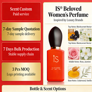 Eau de <span class=keywords><strong>Parfum</strong></span> pour Femme Beloved en Gros, aux Notes de Cassis, Rose et Vanille, Idéale pour les Rendez-vous et les Soirées - Product Image 1