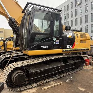 Excavadora de cadenas CAT 325D de segunda mano, 25 toneladas, excavadora hidráulica usada con gran potencia para trabajos de ingeniería, Cat 320 323 325 330 336 - Product Image 3