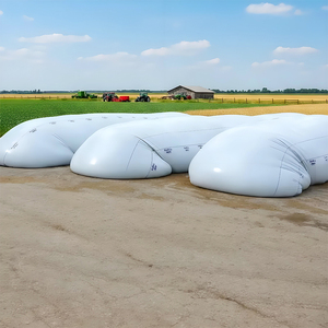 Bolsa de Silo Negra y Blanca, Bolsa de Almacenamiento de Silo de Plástico de Alta Resistencia a los Rayos UV para Alimento de Animales de Granja - Product Image 2