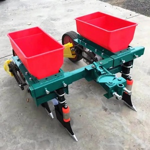 Vehículo de cuatro ruedas con sembradora de maíz, sembradora manual de cinta para siembra directa, aplicador de fertilizante para soja - Product Image 1