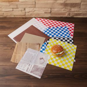 30*30cm Personalized <b>Greaseproof</b> <b>Paper</b> Custom Printed <b>Greaseproof</b> PE Coated <b>Paper</b> - Product Image 1