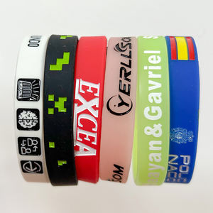 צמידי יד לקידום אירועים עם לוגו בהתאמה אישית, בסגנון ימי, עמידים למים, מסיליקון PVC רך, סיטונאי, <span class=keywords><strong>2025</strong></span> - Product Image 1