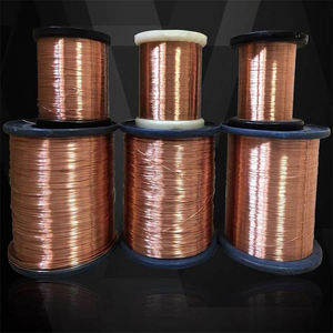 Alambre de Cobre Desnudo de Latón Rojo de Alta Pureza 99.99% de 1.5 mm, Fil De Cuivre, Alambre de Cobre Esmaltado Puro para Bobinado - Product Image 6