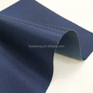 Polyester Fabric with PVC backing for bag and luggage