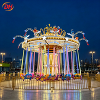 Manège Commercial Suspendu Rotatif de 9m de Diamètre pour Enfants et Adultes – Attraction Personnalisée pour Investissement en Centre Commercial
