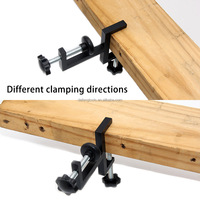 Pince de serrage robuste pour le travail du bois : Pince en G, Pince en C, Pince en Y et Pince à barre en F réglable, Outil de fixation rapide pour table de travail