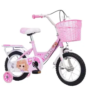 Детский велосипед с тренировочными колесами детская модель велосипеда Bebek Bisiklet стальной внедорожник 2022 Новинка для девочек мальчиков 12 14 16 дюймов