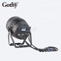 Projecteur de scène extérieur LED COB 200W/300W avec zoom, contrôle DMX512/activation sonore, angle de faisceau 10-60°, 6-en-1 RGBWAUV