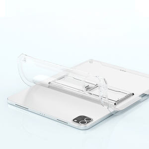 Funda Transparente de TPU para <span class=keywords><strong>iPad</strong></span> Pro 2024 de 11 Pulgadas con Soporte para Teléfono, Funda Protectora para Tablet de 11, 12.9, Air 5, 4, 10.2, 10.9 - Product Image 3