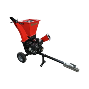 Mini máquina astilladora de madera CS703 de alta capacidad, bomba trituradora alimentada por motor diésel/de gasolina, engranaje, uso agrícola, fácil operación - Product Image 1