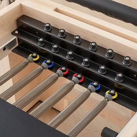 Table de Pilates Reformer Trapeze en Bois d'Érable pour Équipe Professionnelle, Reformer Cadillac 3-en-1 Conçu pour l'Entraînement Professionnel
