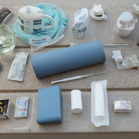 Rouleau de gaze de coton, chirurgie médicale, pour hôpitaux, personnalisé, haute qualité