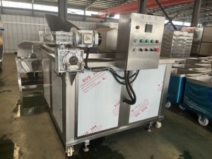CE ISO9001 Chất lượng cao <span class=keywords><strong>SUS</strong></span> <span class=keywords><strong>304</strong></span> gas khoai tây chiên Máy chiên gà rán máy nhỏ thực phẩm chiên deoiling máy - Product Image 6