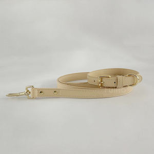 Juego de correa de <span class=keywords><strong>collar</strong></span> de perro pequeño para cachorro ajustable con soporte de bolsa de caca duradero para entrenamiento, caminar, diseño cómodo, accesorios para mascotas - Product Image 4