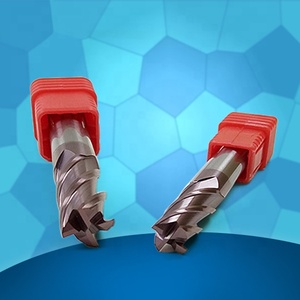 BWIN Sản Xuất HRC55 TISIN Lớp Phủ 4 Sáo Vonfram Cacbua Cobalt Máy Cắt Phay Đầu Vuông - Product Image 3