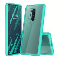 2020 nouvelle mode Transparent clair résistant aux rayures TPU PC couverture arrière coque de téléphone pour oneplus 8 Pro