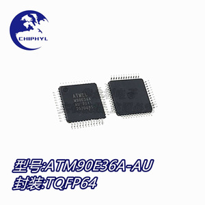 Atmel Atm90e36a-Au Tqfp48 ชิปไมโครคอนโทรลเลอร์แบบอะนาล็อกด้านหน้าของแท้สำหรับการเก็บข้อมูล - Product Image 3