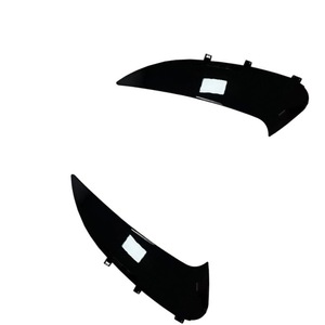 Mercedes-Benz CLE-Class W236 Coupe Gloss Black Rear Canard 1:1 Scale ABS Material Cardboard Installation - Product Image 2