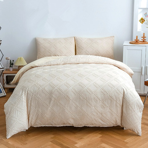 Ensemble de housse de <span class=keywords><strong>couette</strong></span> en jacquard capitonnée avec fermeture éclair - Product Image 6