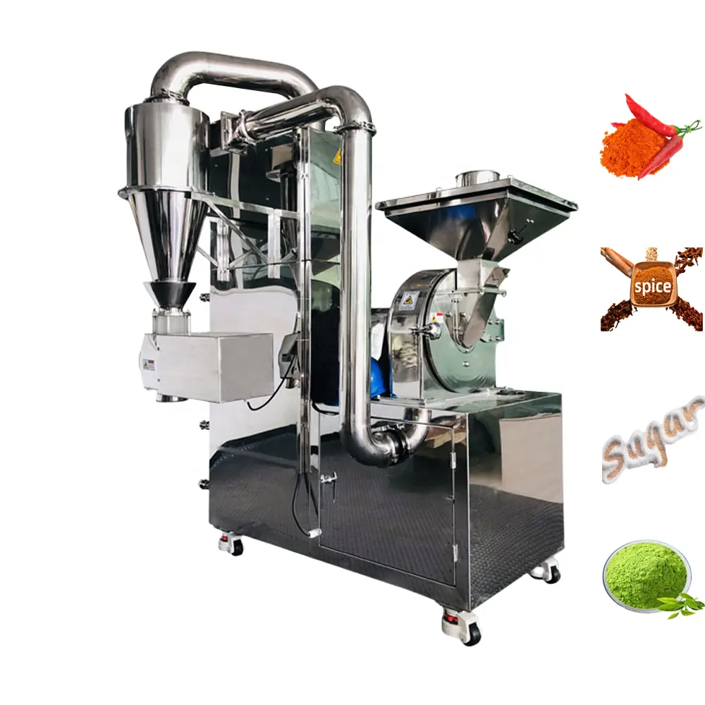 DZJX Automatic Chilli Spice frantoio universale per erbe fresatrice per frantumazione di foglie di tè alla mandorla in polvere Super Fine