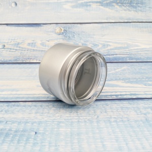 Custom 50g 50 100 120 Ml <b>Empty</b> Skincare Set Cream Containers Purple Green Hair Care Packaging Bottle and <b>Jars</b> - Product Image 3