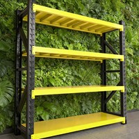Système de rayonnages modulaires empilables, étagères réglables, supports, protection contre la corrosion, rayonnage à palettes sélectif pour stockage personnalisé en métal