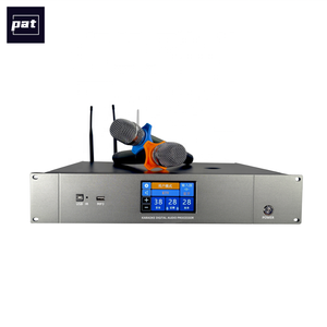 Nuevo Diseño 3 en 1 Amplificador de Mezcla Profesional de Alta Gama <span class=keywords><strong>para</strong></span> Karaoke con BT5.0/Micrófono Inalámbrico/Reproductor de MP3 - Product Image 1