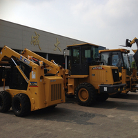 Loader Skid Steer Mini XCM XC7-SR04 Cina 0.17m3 dengan Hammer untuk Konstruksi