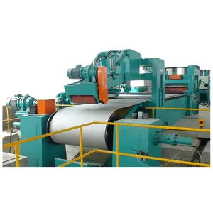 Machine de refendage de bobine d'acier inoxydable de feuille de redresseur en métal ligne de production de fente ligne de coupe à longueur de bobine