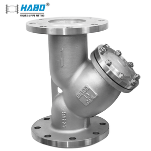 Y filtro tubazione in acciaio inox Y-tipo filtro conduttura PN16 a PN160-filtro flangia filtro industriale per acqua olio Gas CF8 <span class=keywords><strong>CF8M</strong></span> - Product Image 2