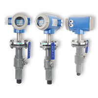 Tri pince lait débitmètre magnétique jus débitmètre magnétique avec raccord sanitaire pince rapide Modbus Insertion Mag débitmètre
