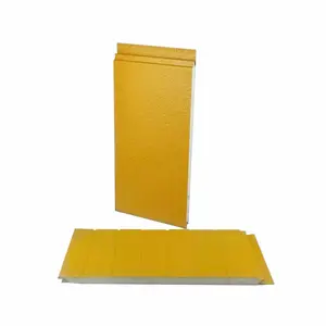 Exterior Wall Insulation Panel Polyurethane Panels 16mm Facade Cladding Panels Thermal Insulation Prefab Sandwich Panel Exterior Wall Decoration/outdoor