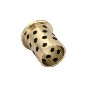 Manchon de guidage de moule à bride en graphite bronze CMG61, résistant à l'usure, DIN9834, sans huile, pour utilisation en kit de matrices de précision - Product Image 1