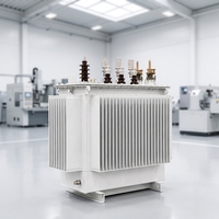 Transformateur immergé dans l'huile triphasé hermétiquement scellé, 750 kVA, 1000 kVA, enroulement en cuivre
