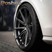Jantes forgées pour voitures particulières Brush Silver 17 18 19 20 22 pouces 5x100/5x112/5x114.3/5x120/5x115 pour Audi BMW M5 X5m M2 M3 Benz