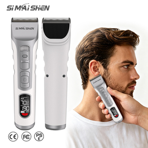 Tondeuse à cheveux électrique SiMAiSHEN X12-S écologique, certifiée KC, avec lame en métallurgie des poudres pour coupes dégradées - Product Image 1