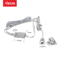Interrupteur variateur LED à capteur YD-MZS-05 12-24VDC 5A 60W, télécommandé, certifié ROHS, pour éclairage d'ouverture/fermeture de porte ou de placard