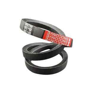 Low-Stretch Rubber Transmission Wrapped V Belt for Accurate Power Transmission