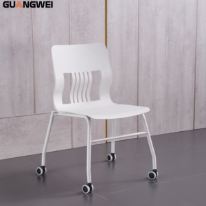 Guangwei hiện đại nhựa trường học nghiên cứu bàn và <span class=keywords><strong>Stackable</strong></span> đào tạo Ghế bộ - Product Image 4