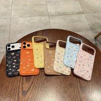 Coque de téléphone souple en TPU texturé à bulles pour iPhone 16 15 17 Pro Max, motifs personnalisés, étuis de téléphone pour toutes les marques de téléphones
