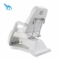 Lit médical électrique à 1 moteur, fauteuil pour greffe de cheveux, table de traitement pour massages en hôpitaux et lits en salons de beauté