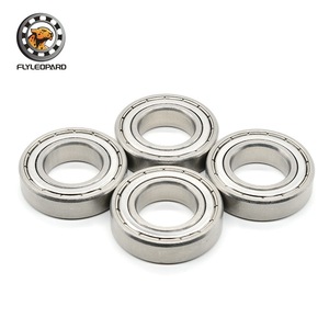 Rodamiento de Bolas de Ranura Profunda de Acero Inoxidable Flyleopard S6805ZZ, 25x37x7mm, Sellado ZZ, Acero 304 - Product Image 2