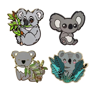 Épinglez vos passions en vrac produire une tenue personnalisée accessoires de boutique de mode épingle en émail Koala pour événements et cadeaux promotionnels épingle - Product Image 1