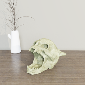 Cenicero de cerámica hecho a mano personalizado al por mayor, decoración gótica, bestia, Calavera, cigarro, bandeja para fumar con forma de hueso única para exhibir el hogar genial - Product Image 4