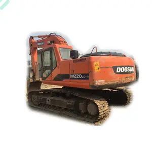 Used Daewoo doosan DH220LC-7 excavator/Doosan 220 225 300 excavator for sale