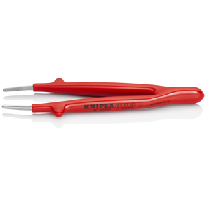 Pince à épiler Knipex 145 mm en acier inoxydable isolé pour travaux de précision - Product Image 1
