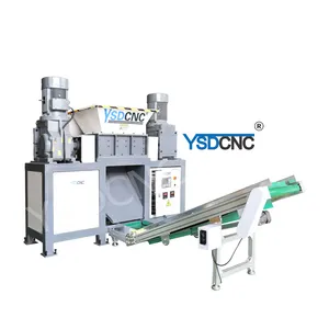 YSDCNC High Quality Double Shaft Shredder Machine Plastic Shredder Machine For Recycled Industry